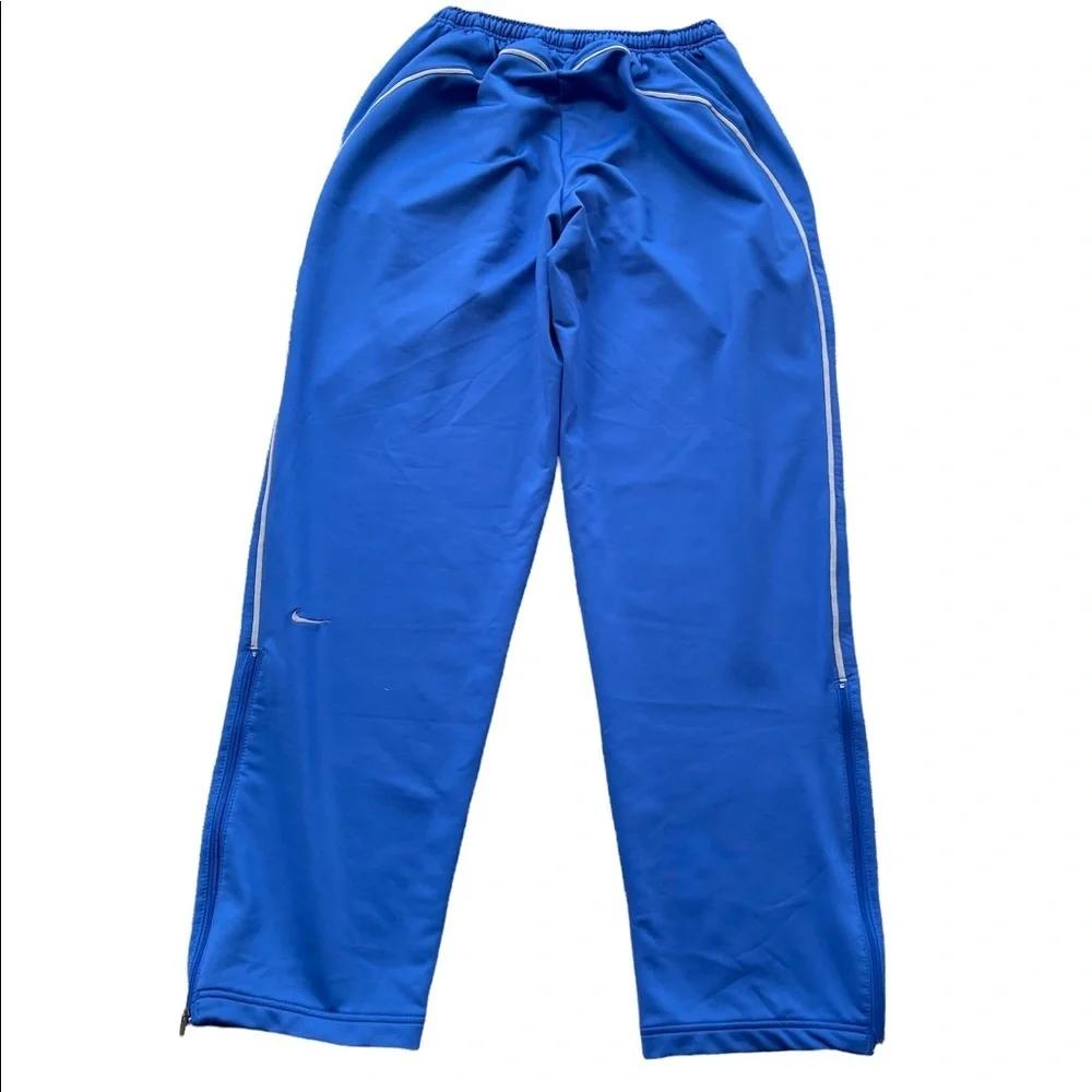 Nike Blue Track Sweatpants Side-zipper Size:‎ L